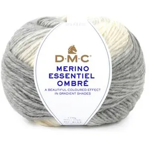 Non renseigné Laine Merino Essentiel Ombre - 150 g - 1004 - Gris et Beige