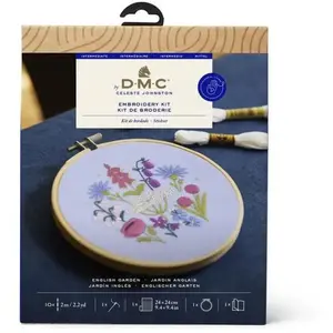 DMC Kit Broderie Jardin anglais pas cher