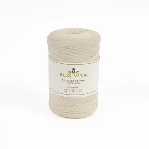 Comparateur de prix : Coton recyclé Eco Vita Tape Yarn - 250GR - DMC(...) - 103 Beige