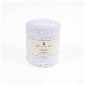 Fil DMC coton recyclé Eco Vita - T-Shirt - 390 - Blanc - 450 g - 100 m
