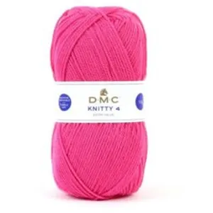 Non communiqué Fil à tricoter KNITTY 4 - 50gr - DMC(...) - 944 Rose pas cher