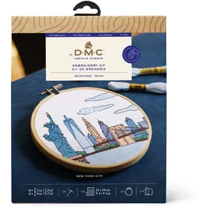 DMC Kit de broderie New-York city pas cher