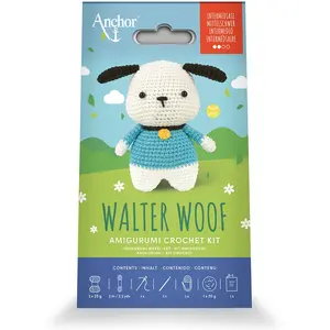 Kit crochet Amigurumi Walter le chien SVendu parscrapmalin