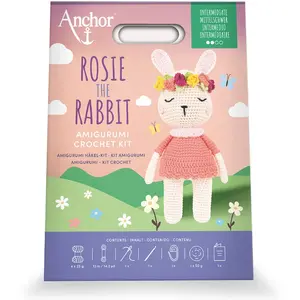 Anchor Kit crochet Amigurumi Rosie la lapine L pas cher
