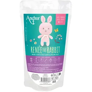 Comparateur de prix : Kit crochet Amigurumi Renée la lapine XS