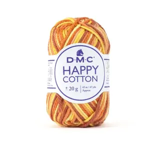 Comparateur de prix : Fil crochet Happy Cotton spécial Amigurumi 653 Sunset