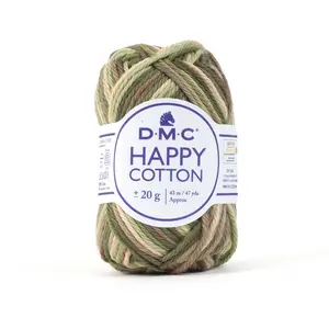 Comparateur de prix : Fil crochet Happy Cotton spécial Amigurumi 651 Woodland