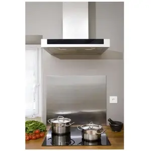 Nordlinger Fond de hotte, Largeur 60cm, Hauteur 70cm, Finition INOX pas cher