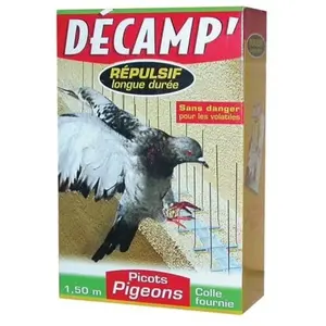 DECAMP Décamp' - Dispositif métallique picots pigeons - 1.5 m pas cher