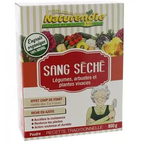Comparateur de prix : Engrais Sang sèche - NATURENDIE - Poudre - 800 g