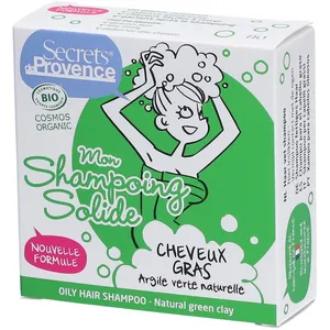Shampoing solide bio pour cheveux gras - Secrets de ProvenceVendu paronebioshop