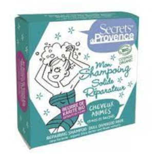 Secrets de Provence - Shampooing solide réparateur BIO 85 g - Secrets de Provence pas cher