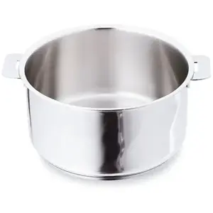 Comparateur de prix : Cristel - C20QMP- Casserole inox 20cm sans poignée amovible- Collection Casteline