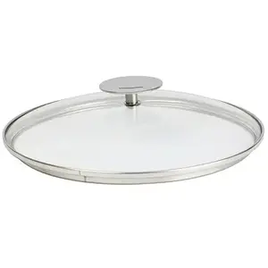 Couvercle universel CRISTEL Platine 30 cm verre pas cher
