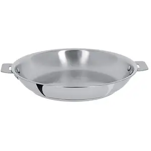 Comparateur de prix : Poêle casteline amovible inox 30 cm Cristel