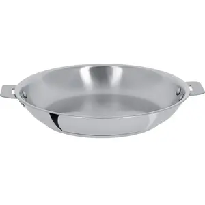 Cristel - P26QMP- Poêle inox 26cm sans poignée amovible - Collection Casteline pas cher