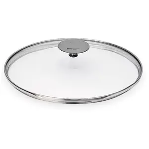 Couvercle universel CRISTEL Platine verre 18 cm pas cher