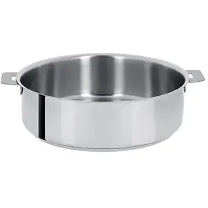 Comparateur de prix : Sauteuse sans couvercle Mutine 24 cm - Cristel - Argent - Inox