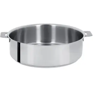 Cristel - S26Q- Sauteuse inox 26cm sans poignée amovible - Collection Mutine.Vendu paramazon