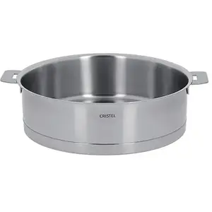 Comparateur de prix : Sauteuse inox Strate amovible CRISTEL Diamètre 24 cm