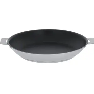 Comparateur de prix : Poêle inox anti-adhésif Exceliss Strate Amovible CRISTEL Diamètre 24 cm 