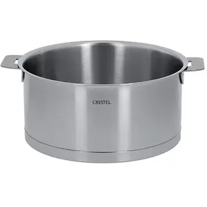 Comparateur de prix : Cristel - C14QL - Casserole inox 14cm - sans poignée amovible- Collection Strate