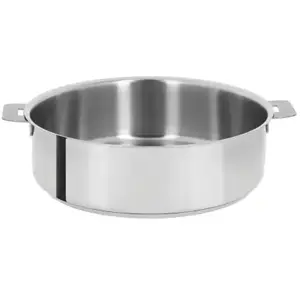 Comparateur de prix : Sauteuse sans couvercle Mutine 28 cm - Cristel - Argent - Inox