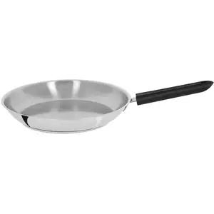 Poêle Ø24 cm Mutine Fixe poignée noire Cristel pas cher