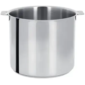 Cristel - M22Q - Marmite inox 22cm - sans poignée amovible - Collection Mutine
