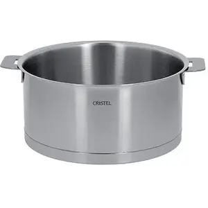 Comparateur de prix : Cristel - C12QL - Casserole inox 12cm - sans poignée amovible - Collection Strate