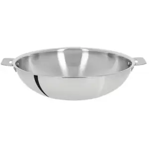 Comparateur de prix : Wok CRISTEL 30cm Casteline amovible inox