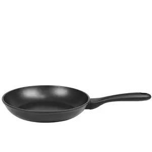 Poêle antiadhésive en aluminium poignée fixe noire 26cm Cristel