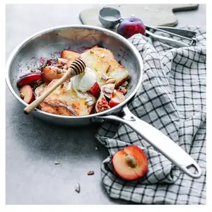 Poêle inox 20 cm # PS20CPF - Castel'pro - Cristel ( nouveauté 2018 ) pas cher