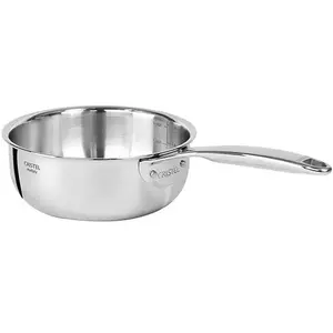 Cristel C18Cpf Casserole 18 Cm Castel Pro 5 Iply Poignee Fixe pas cher