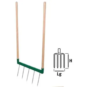 Biogrif naturOvert 5 dents interchangeable assemblée - 320300 - Leborgne pas cher