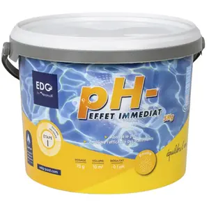 pH Moins Piscine - EDG - Poudre - Seau 5kg - Equilibre de l'eau et Confort de BaignadeVendu parcdiscount