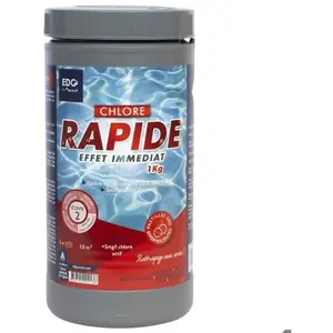 Chlore Choc Piscine - EDG - Pastilles - Boîte 1 kg  - Spécial Eau Verte  - MajVendu parcdiscount