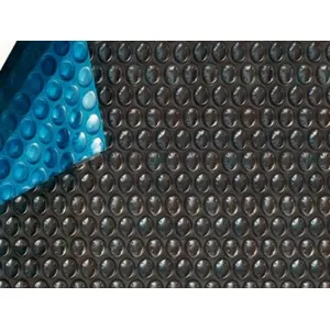 Aqualux Couverture solaire à bulles - Piscine ovale - Bleu - 7.30x4.60m pas cher