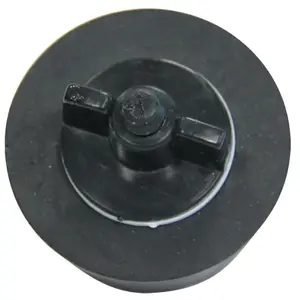 Bouchon Hivernage Piscine - AQUALUX - 1"1/2" - Diamètre 40mm - Diamètre 49mm - Caoutchouc Noir pas cher