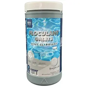 Floculant clarifiant - galets de 125g - pot de 1 kg - edg by aqualux pas cher