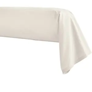 Taie de traversin uni en percale de coton, PREMIÈRE Essix pas cher