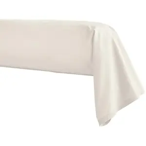 Taie de traversin uni en percale de coton, PREMIÈRE Essix pas cher