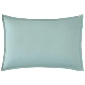 ESSIX Taie d'oreiller unie en percale de coton, Made in France, PREMIÈRE pas cher