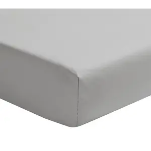Drap housse uni en percale de coton, bonnet de 40cm, PREMIÈRE Essix pas cher