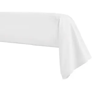 Taie de traversin uni en percale de coton, PREMIÈRE Essix pas cher