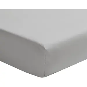 Drap housse uni en percale de coton, bonnet de 40cm, PREMIÈRE Essix pas cher