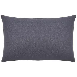 Taie d'oreiller unie en flanelle de coton chambray, FRISSON EssixVendu paramazon