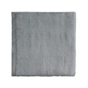 Essix - Drap de Douche Aqua Coton Argent 65 x 125 cm pas cher