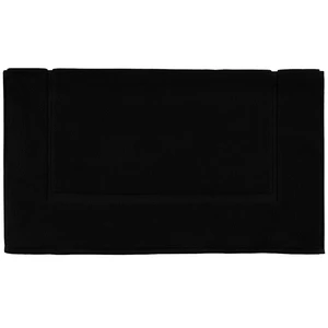 Essix - Tapis de Bain Aqua Coton Noir 60 x 60 cm pas cher