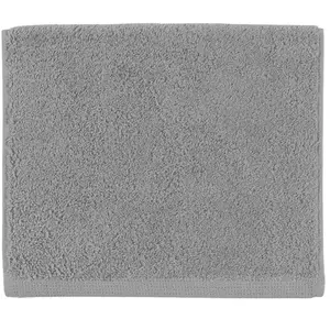 Serviette de bain éponge bouclette 530 grm² Aqua Essix - Gris argent pas cher
